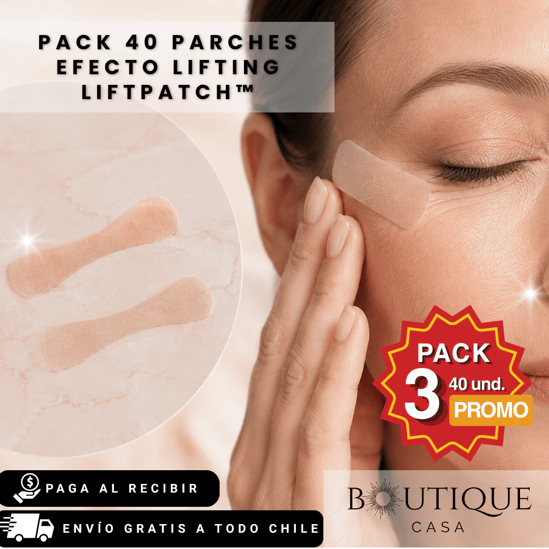 Pack 40 Parches Efecto Lifting | LiftPatch™